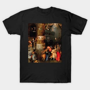 The Temptation of Saint Anthony detail - Hieronymus Bosch T-Shirt